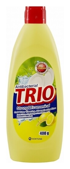 Средство для мытья посуды Лимон Trio