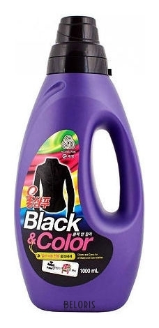 Жидкое средство для стирки черного и цветного белья Wool Shampoo Black & Color KeraSys Wool Shampoo