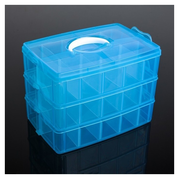 Бокс для хранения, 3 яруса, 30 отделений отзывы