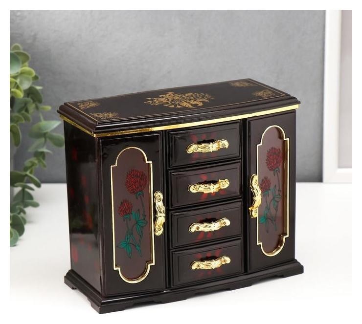 

Шкатулка музыкальная "Шкаф", Коричневый