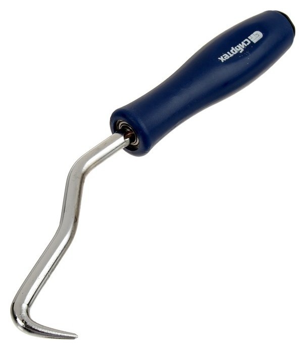 Крюк для вязки арматуры "сибртех, 210 мм, пластмассовая ручка Сибртех