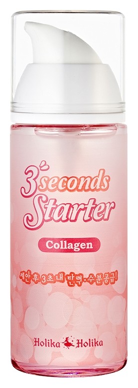 Стартер - сыворотка для лица с коллагеном 3 Seconds Starter Collagen Holika Holika
