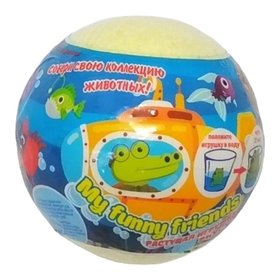 Бомбочка для ванны с игрушкой My Funny Friends Laboratory Katrin