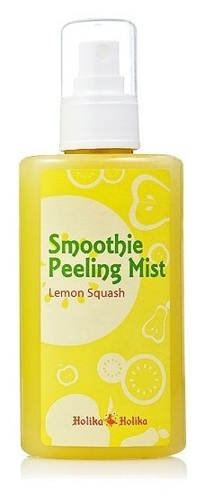 Мист-скатка отшелушивающий с экстрактом лимона Smoothie Peeling Mist Lemon Squash Holika Holika