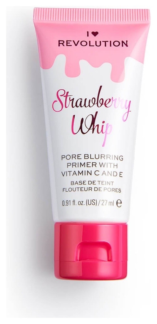 Праймер для лица выравнивающий Strawberry Whip Pore Blurring Primer With Vitamin C And E I Heart Revolution