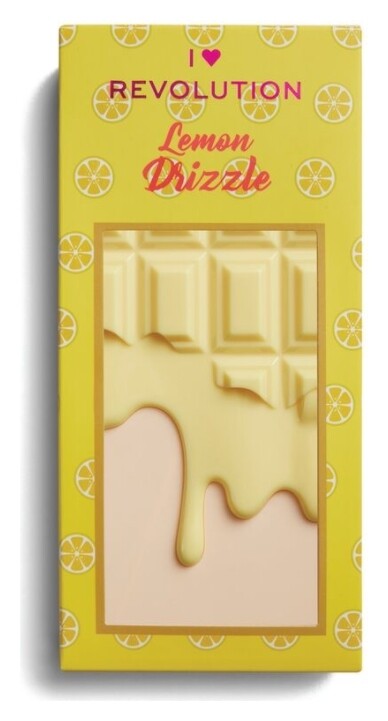 Палетка теней для век Lemon Drizzle Chocolate Palette I Heart Revolution