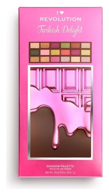 Палетка теней для век Turkish Delight Chocolate Palette I Heart Revolution Chocolate