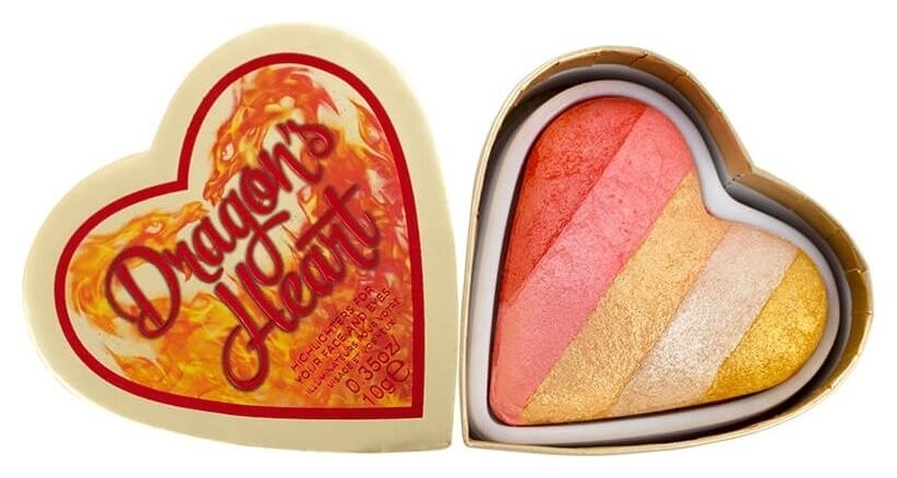 Хайлайтер для лица и глаз Dragon's Heart Highlighter  I Heart Revolution