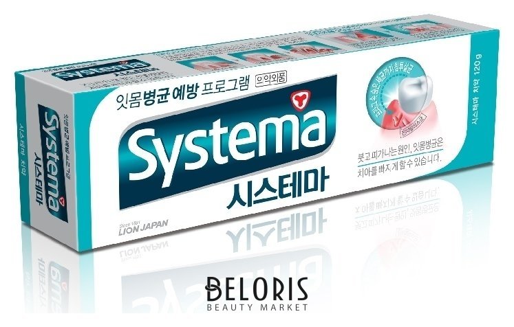 Зубная паста Systema Комплексный уход Мята CJ Lion Systema