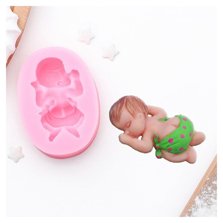 Молд силиконовый «Малыш», 6,5×4,5 см Айрис