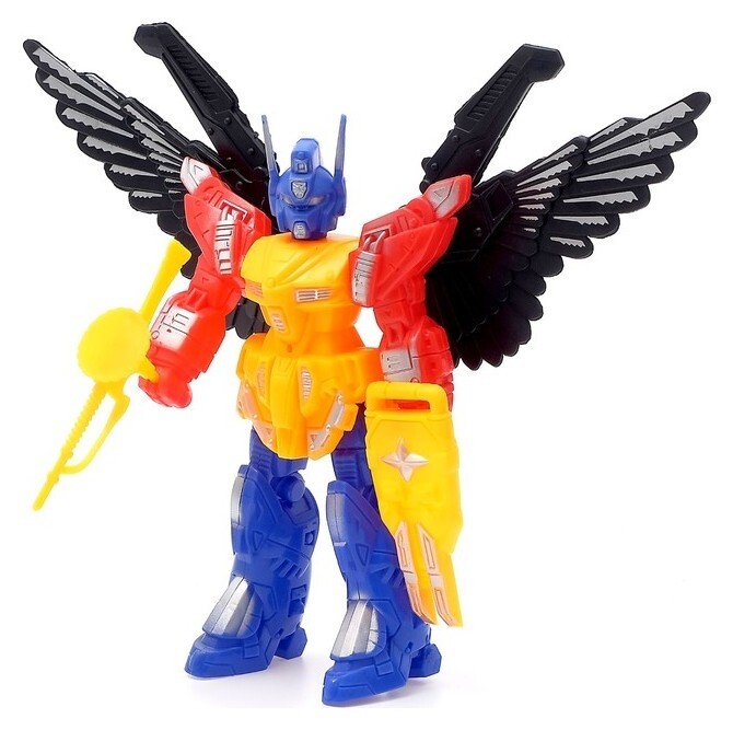 Робот «Космический воин», световые эффекты, работает от батареек  