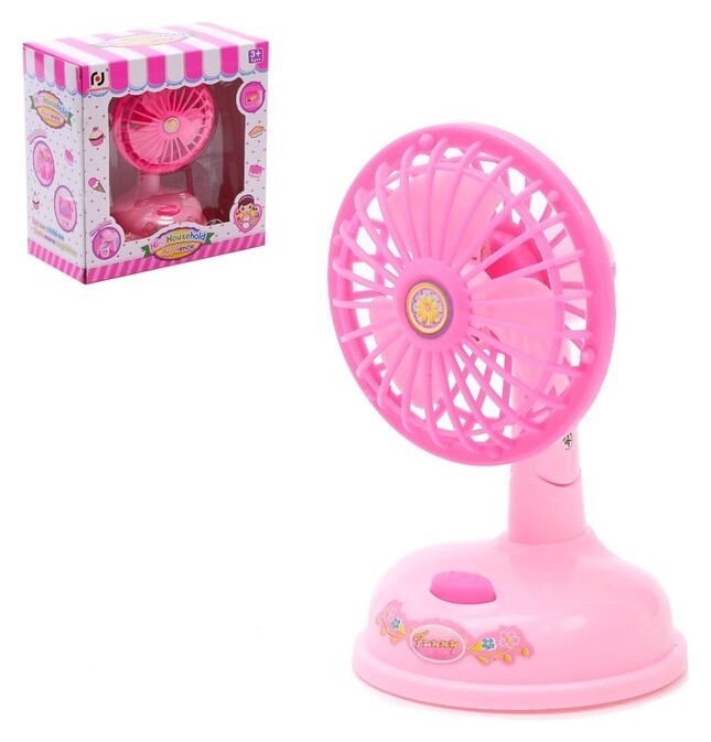 Бытовая техника вентилятор, работает от батареек  