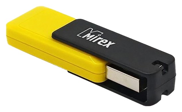 

Флешка Mirex City Yellow, 4 Гб, Usb2.0, чт до 25 мб/с, зап до 15 мб/с, желтая, Жёлтый