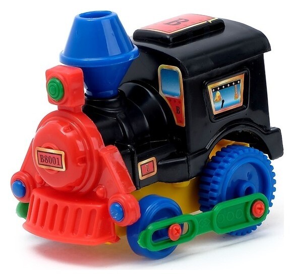 Паровоз игрушечный инерционный Классический  