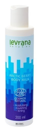 Молочко для тела Арктическая ягода Levrana Ecocert