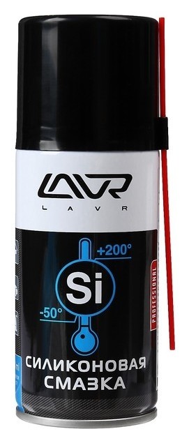 

Силиконовая смазка Lavr Silicon Grease, 210 мл, аэрозоль