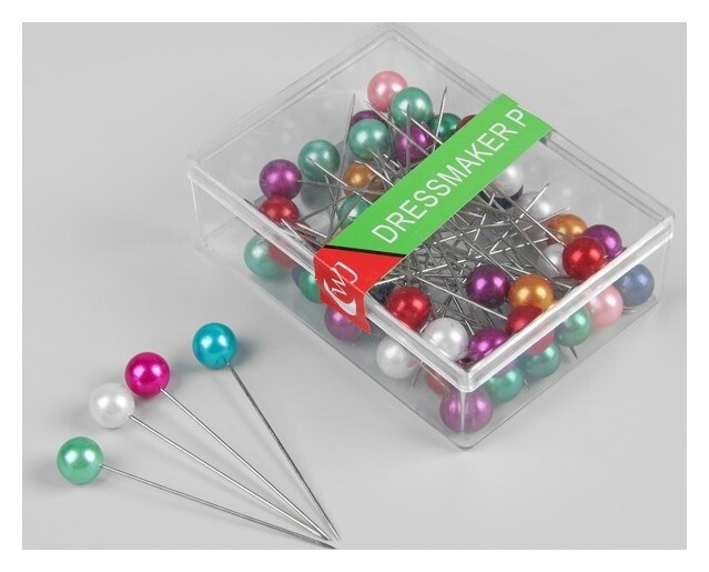 Булавки портновские, 63 мм, 50 шт  