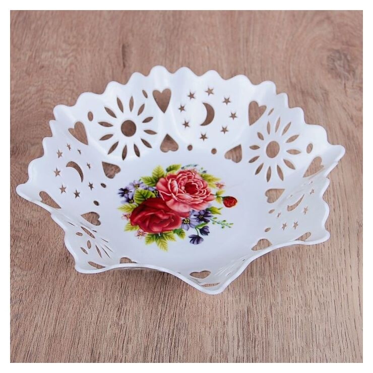 Ваза для хлеба и фруктов 20 см "Кубань"  