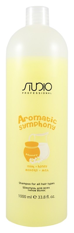 Шампунь для всех типов волос Молоко и мед серии Aromatic Symphony