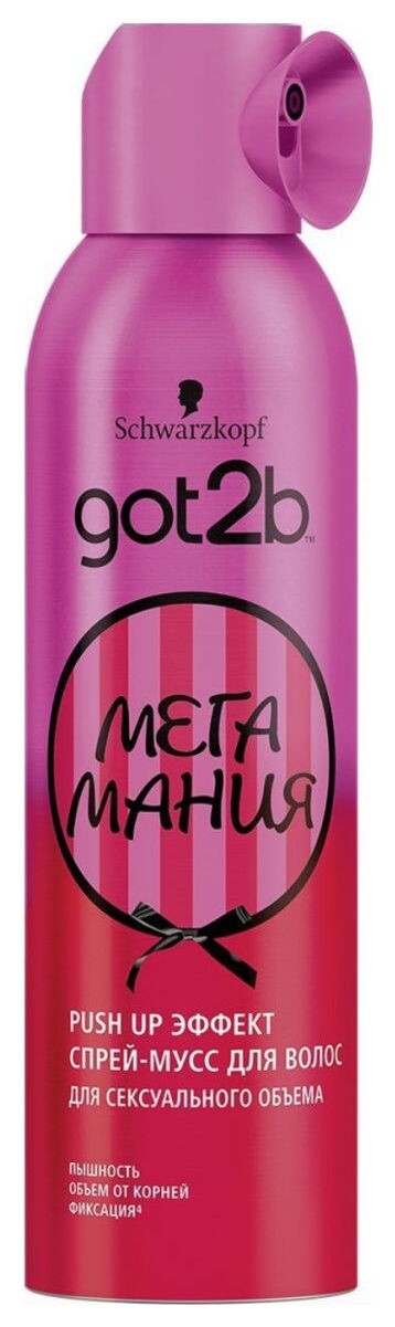 Стайлинг-мусс для волос для супер-объема Мегамания GOT2B