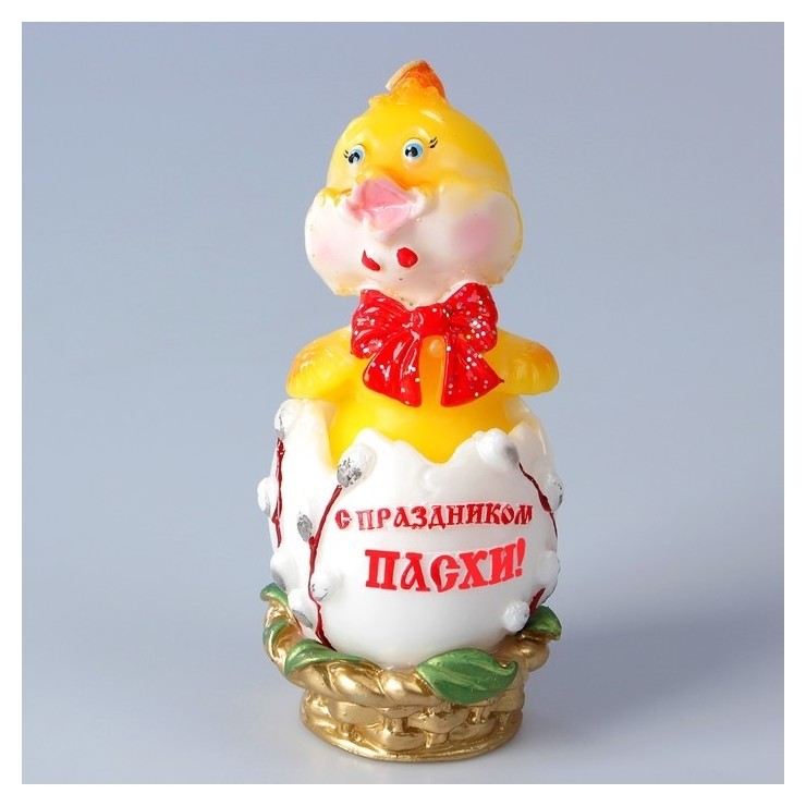 

Декоративная свеча «Пасхальный цыпленок»