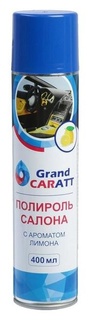 Полироль пластика Grand Caratt, лимон, 400 мл, аэрозоль Grand Caratt