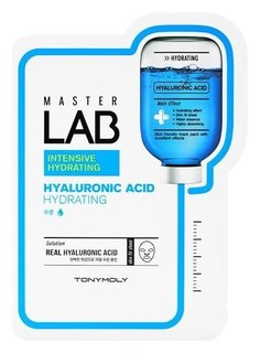 Маска увлажняющая с гиалуроновой кислотой Master Lab Hyaluronic Acid Mask Sheet Tony Moly
