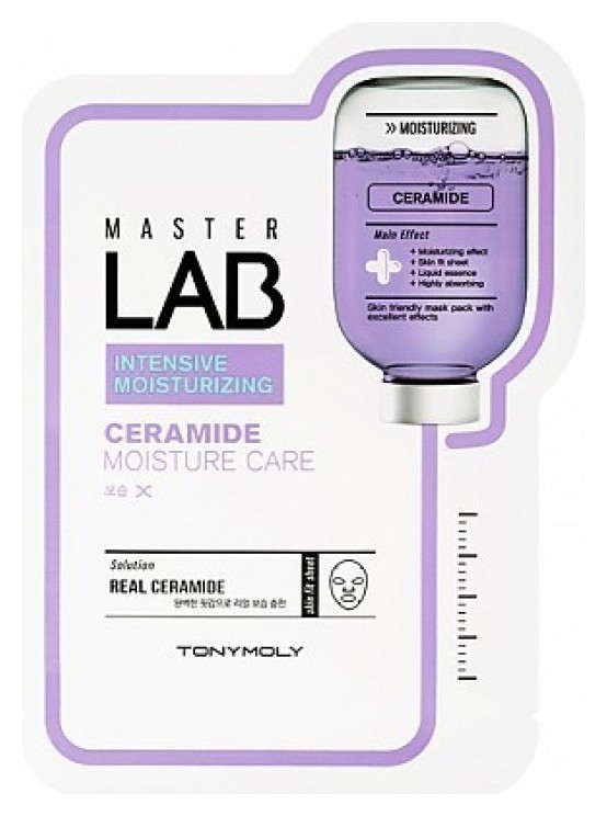 Маска увлажняющая с керамидами Master Lab Ceramide Moisture Care Mask Sheet Tony Moly