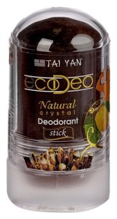 Дезодорант-кристалл Ecodeo с лакучей для мужчин TaiYan