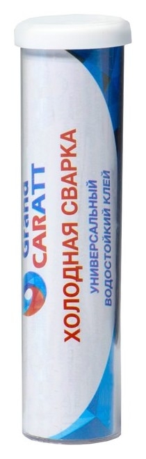 Клей - холодная сварка Grand Caratt, универсальная, водостойкая, 58 гр