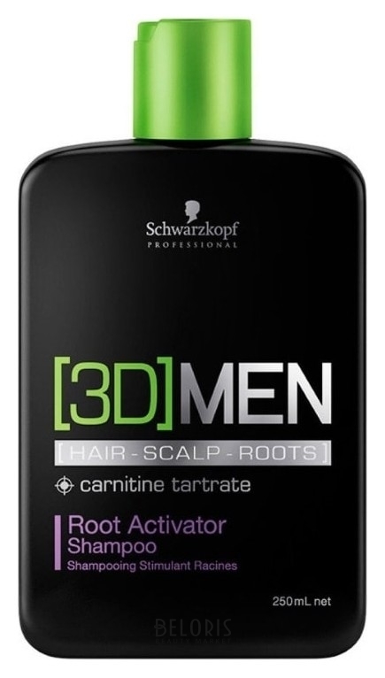 Шампунь активатор роста волос – очищение Root Activator shampoo Schwarzkopf Professional [3D]MEN