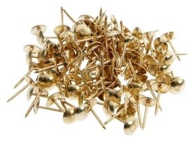 Гвозди декоративные, 8х15 мм, цвет золото, в упаковке 500 шт. 