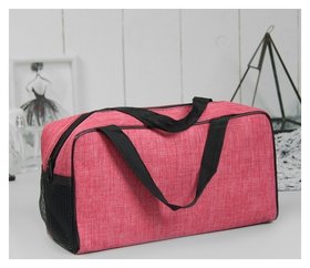 Косметичка-сумочка, отдел на молнии, ручки, цвет бордовый 
