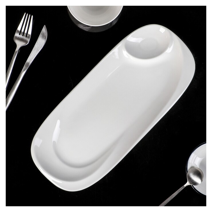 Блюдо с соусником Бланш  Magistro