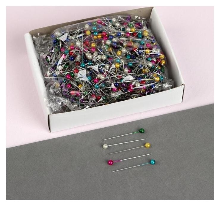 Булавки портновские, 35 мм, 140 гр 