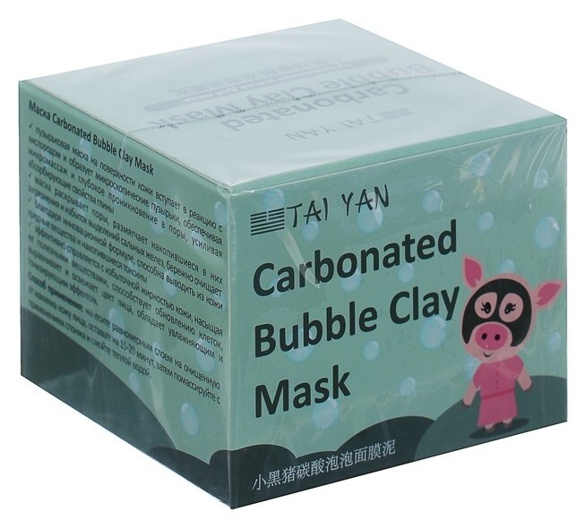 Маска пузырьковая Carbonated Clay Mask TaiYan