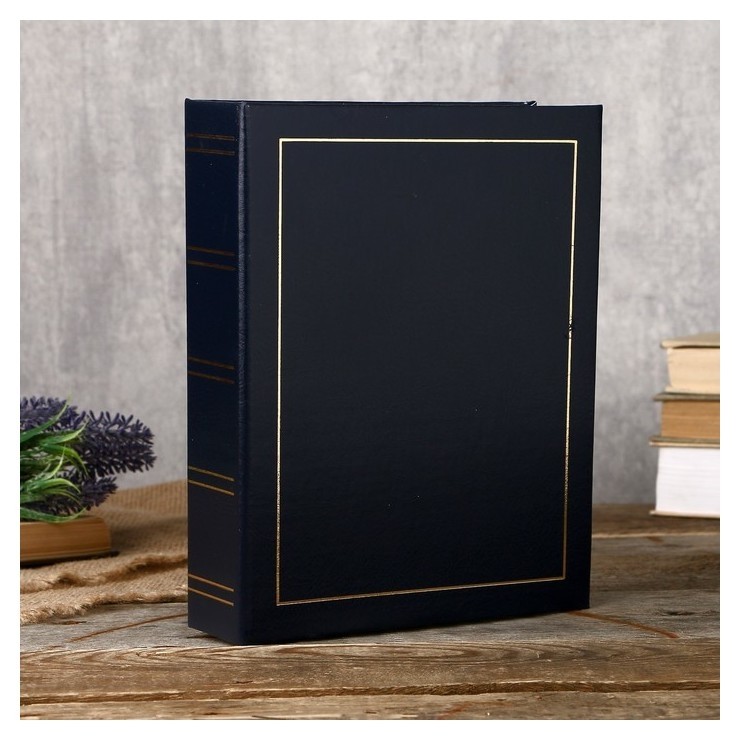 

Фотоальбом Fotografia на 200 фото, 10x15 см., "Классика" синий