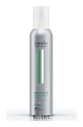 Пена для укладки волос нормальной фиксации Enhance It Londa Professional Volume-заметный объем