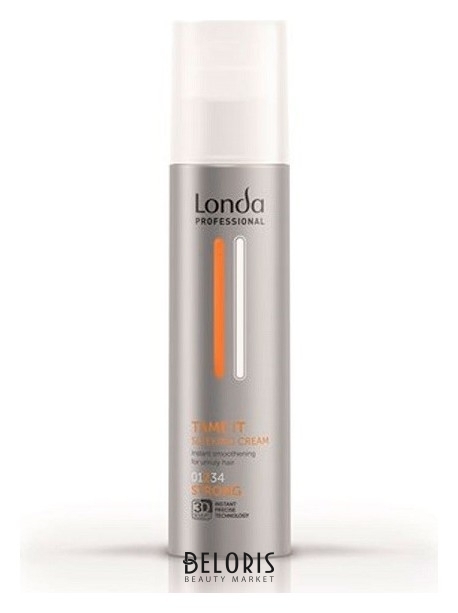 Разглаживающий крем для волос сильной фиксации Tame In Londa Professional Texture-идеальная форма