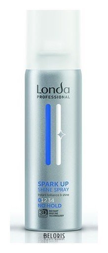 Спрей-блеск для волос Spark Up (без фиксации) Londa Professional Shine-неотразимый блеск