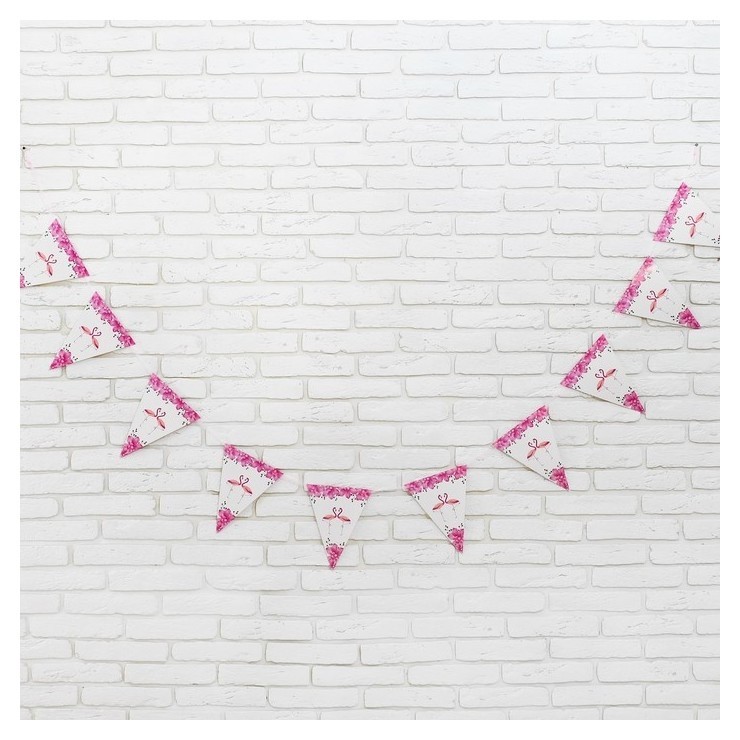 Гирлянда «Фламинго», 3 м, цвет розовый