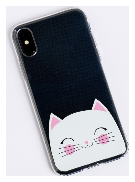 Чехол для телефона Iphone X/xs «Котик», 14.5 × 7 см