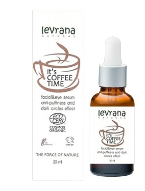 Сыворотка для лица It`s coffee time с кофеином Levrana