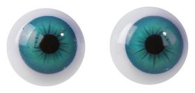 Глаза винтовые с заглушками, набор 8 шт, размер 1 шт: 1,4 см 
