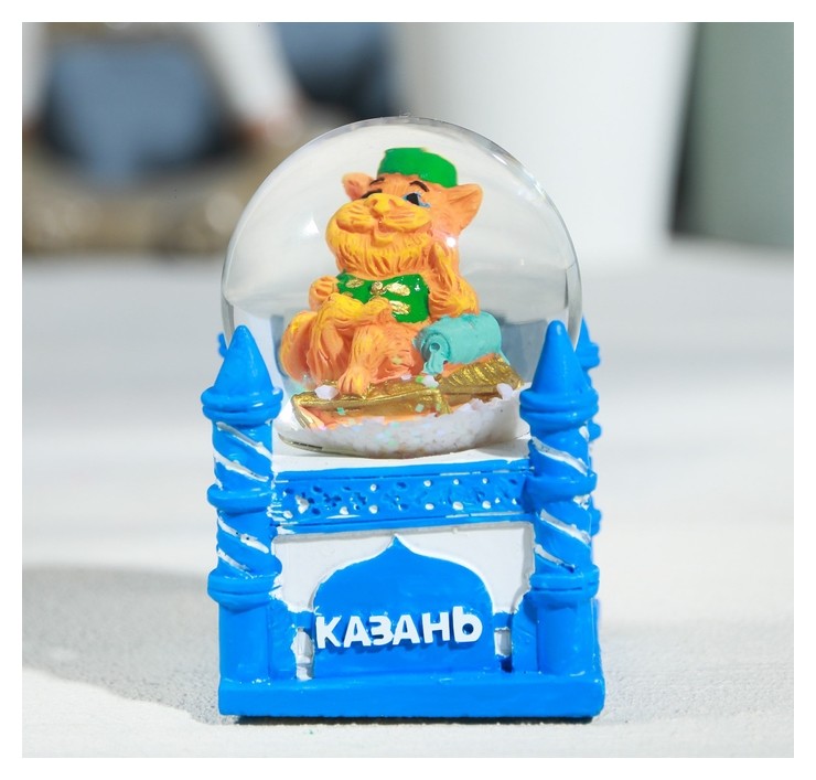 

Снежный шар «Казань», Голубой