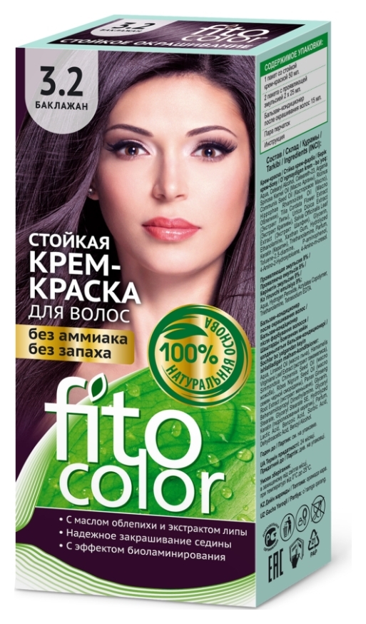 Отзыв на Cтойкая крем-краска для волос «Fitocolor»