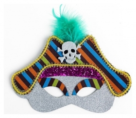 Карнавальная маска «Пират» 