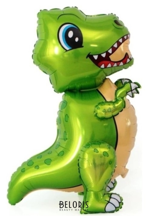 Шар фольгированный 30 «Маленький динозавр», ходячий, цвет зелёный Страна Карнавалия