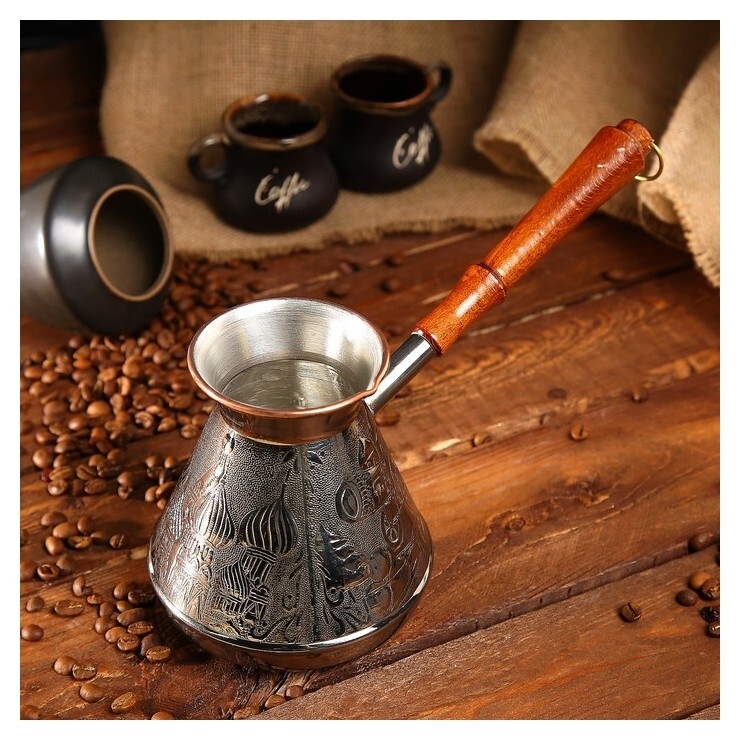 Турка для кофе медная «Москва златоглавая», 0,75 л  MAYER & BOCH