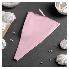 Мешок кондитерский 25,2×15,2 см "Алирио", цвет розовый 